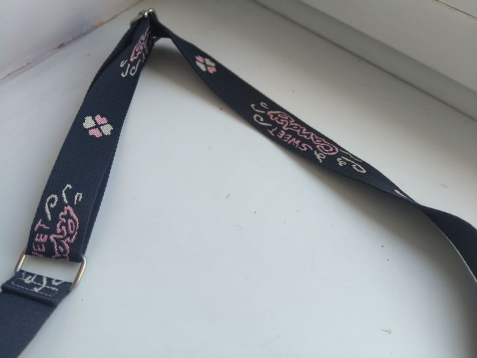 Torebka sweet candy niebieska wzór w koty