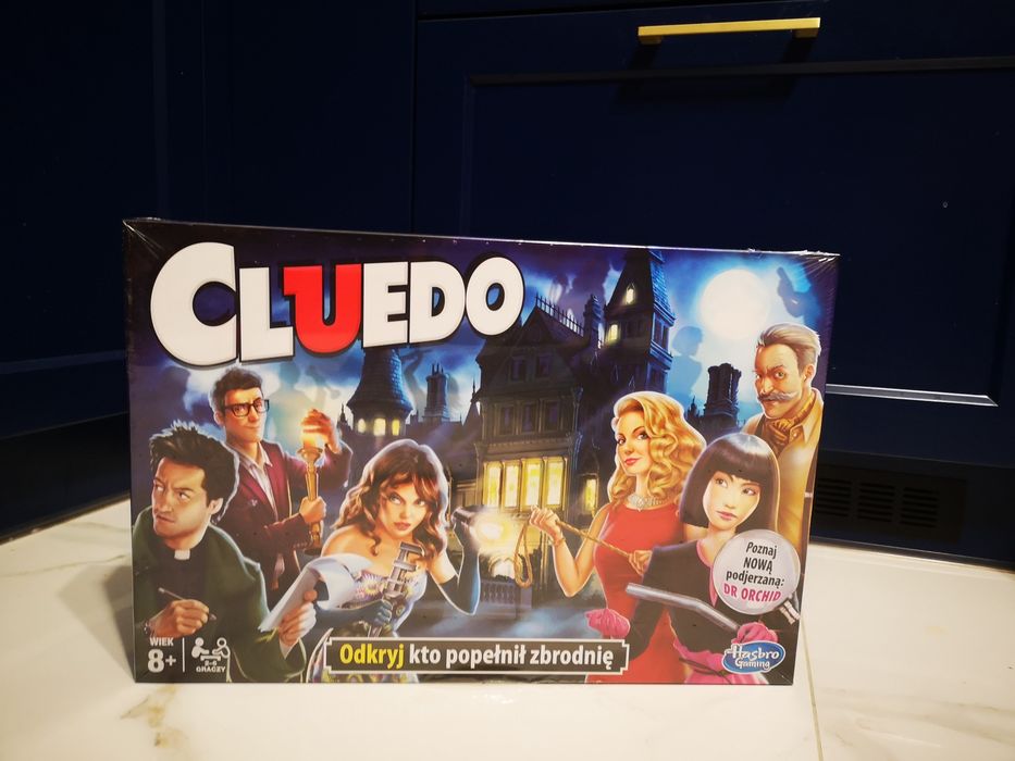 NOWA Gra planszowa Hasbro Cluedo planszówka dla dzieci urodziny