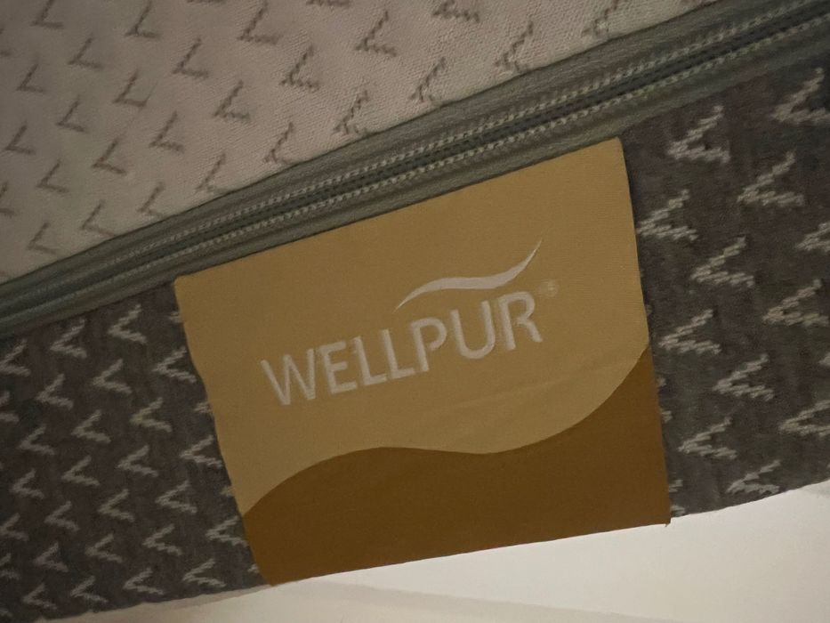 Colchão de espuma WELLPUR – 160 x 200 x 18 cm