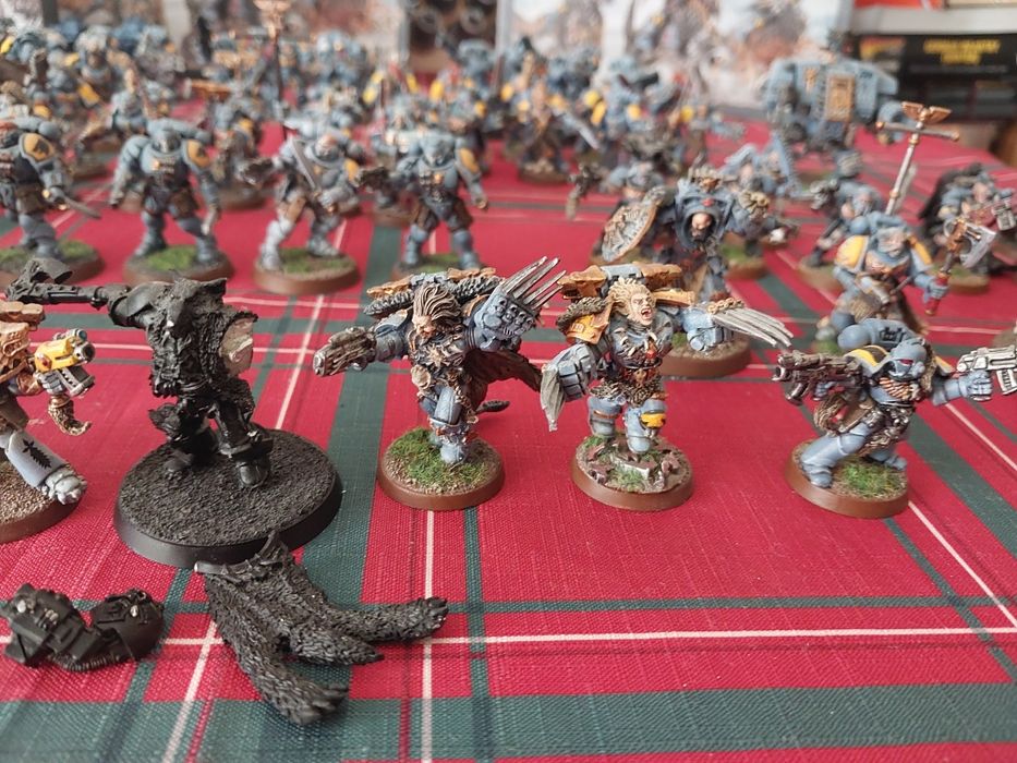 Space Wolves army warhammer 4000