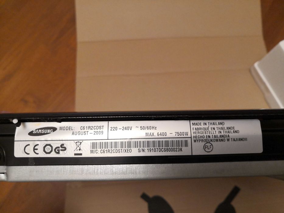 Płyta ceramiczna Samsung C61R2CDST