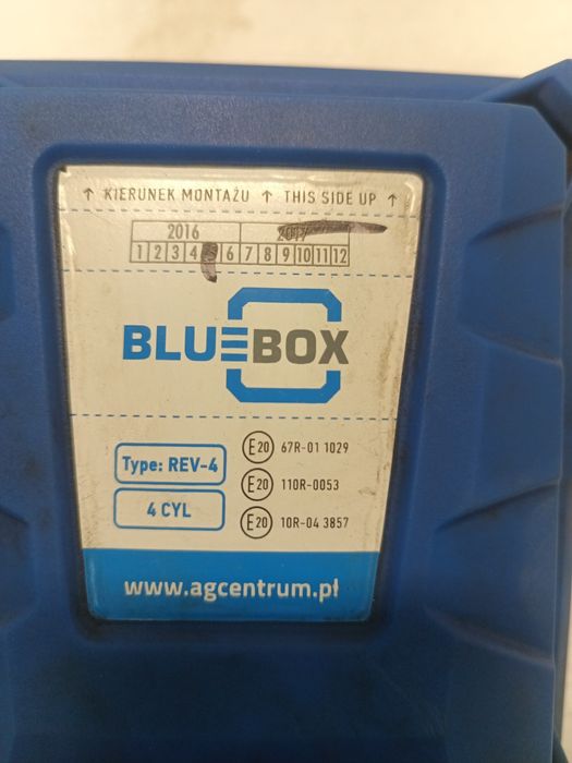 Sterownik komputer moduł gazu LPG bluebox