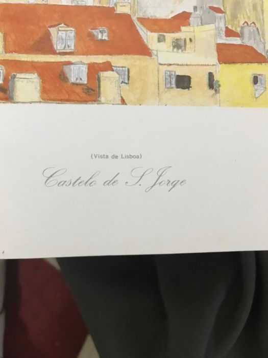 Lithograph: View of Lisbon from São Jorge Castle64729674157953122