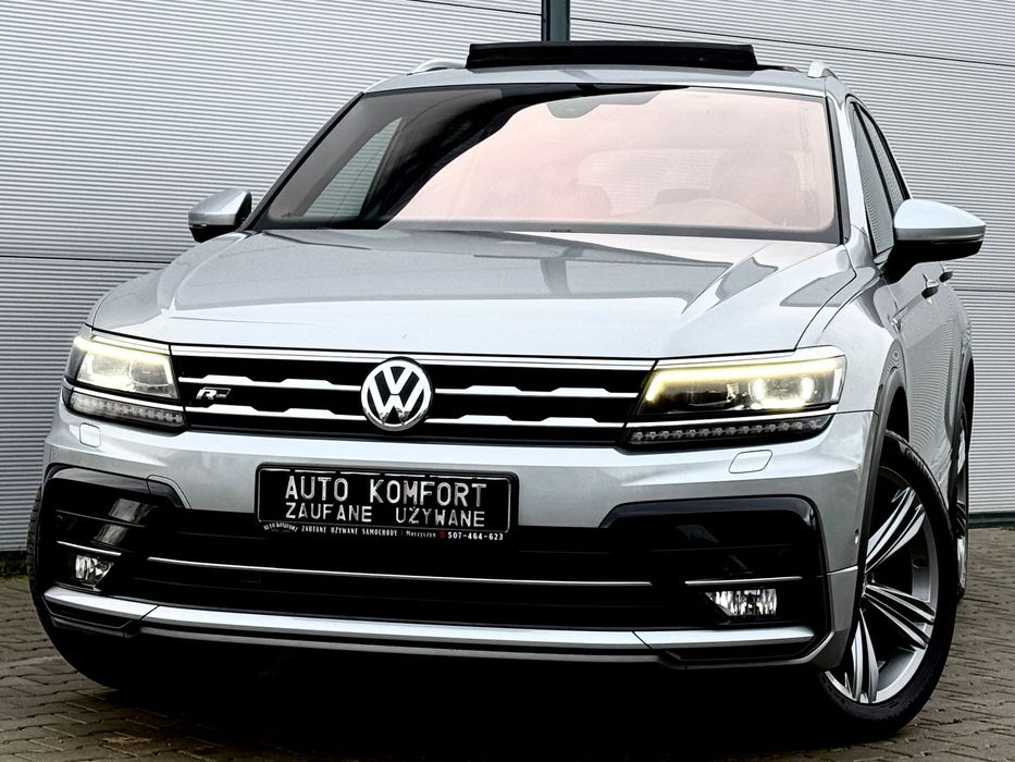 Volkswagen Tiguan Allspace R LINE//Panorama//Masaże//Dynaudio//Kamera//Virtual//Automat