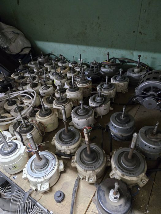 Двигуни для внутрішніх та зовнішніх блоків кондиціонерів