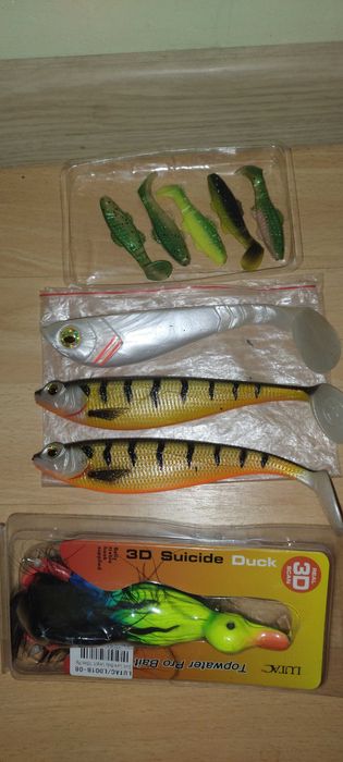 Zestaw przynęt spinningowych