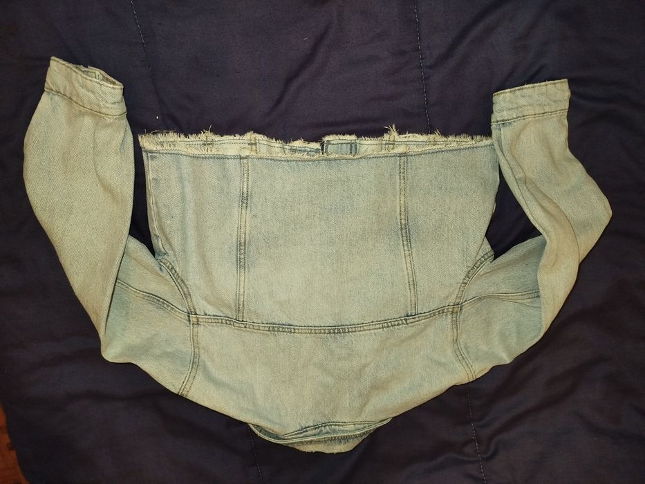 Casaco de ganga de menina