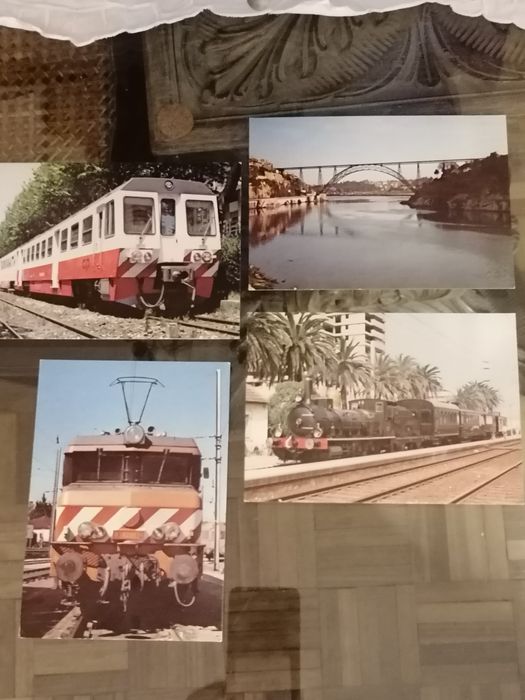 Colecção postais CP anos 80