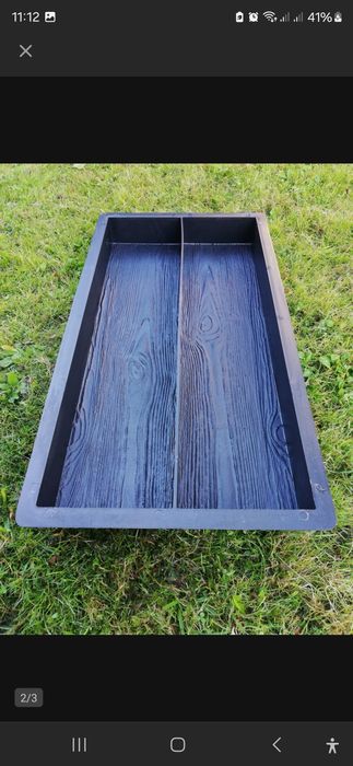 Forma do imitacji drewna