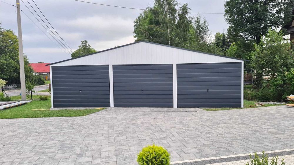 Garaż blaszany 9x6, garaż 9x6, 3x5, 4x5, 6x5, 4x6 ral, ocynk