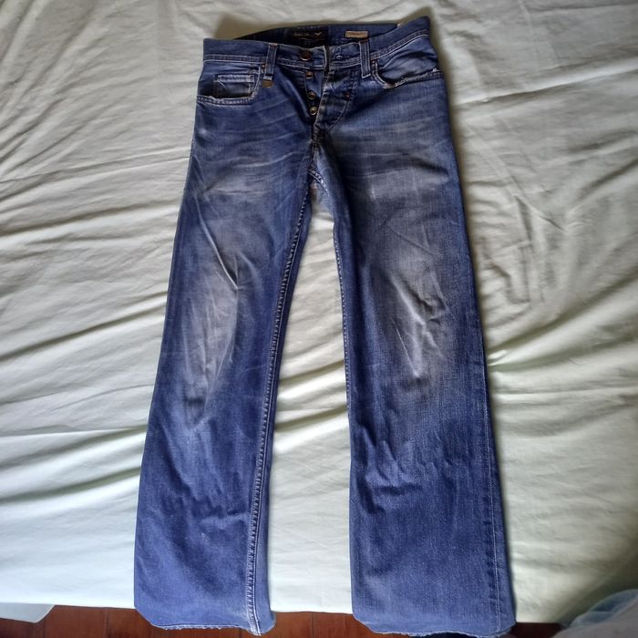 Calças azuis da SALSA para homem.