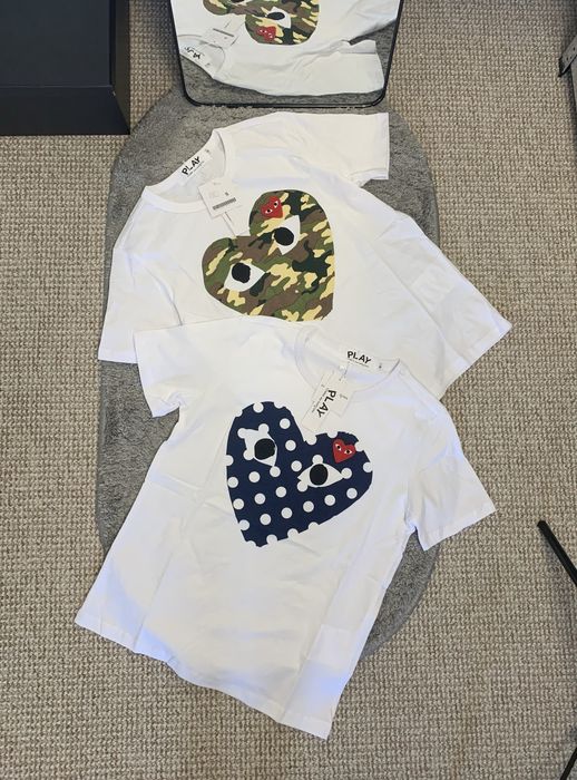 ‼️Розпродаж‼️Футболка Comme des Garçons/футболка play/