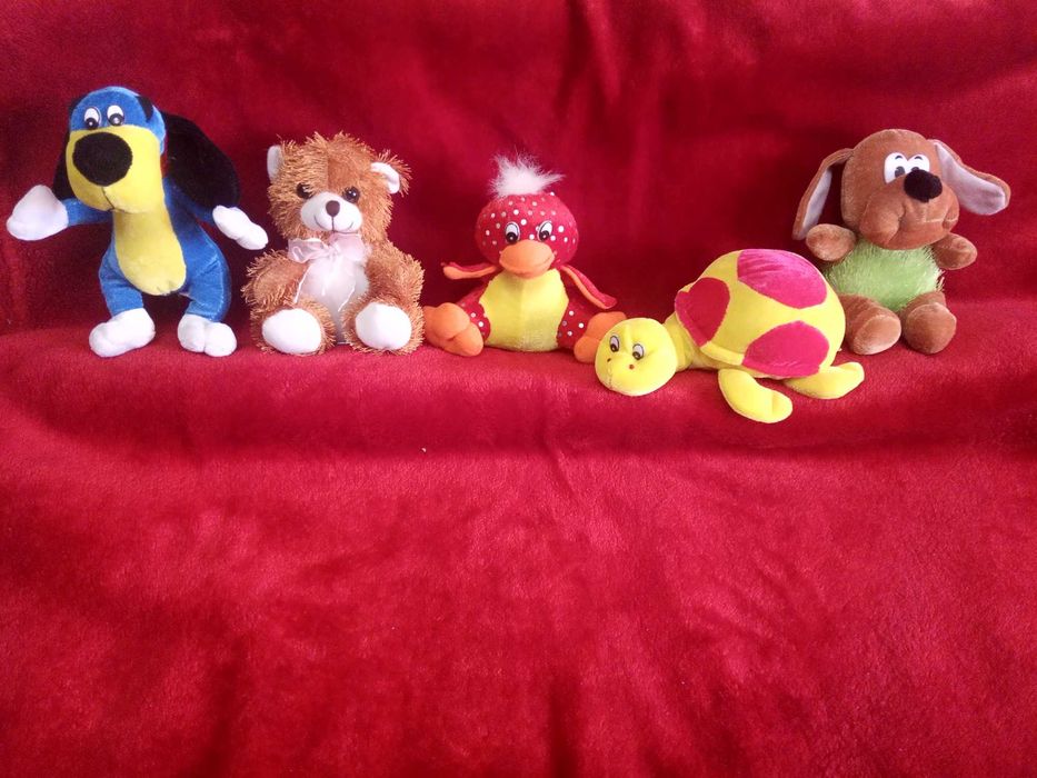 НОВАЯ мягкая игрушка мишка собачка черепаха уточка утка собака