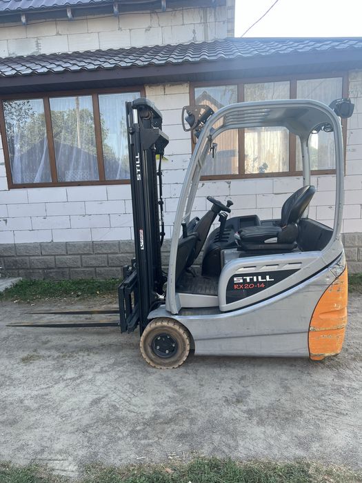 Погрузчик, електричний навантажувач, кара STILL RX 20-14, 2017 рік.