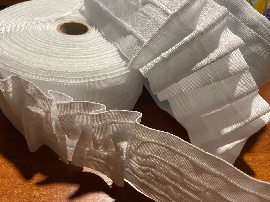 Тасьма шторна рівномірна і не ровномірна 60мм