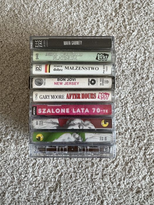 Stare kasety magnetofonowe
