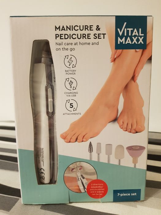 VitalMaxx Zestaw do manicure i pedicure