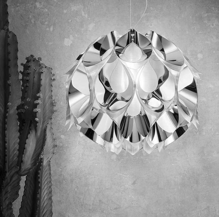 SLAMP - candeeiro suspenso FLORA silver