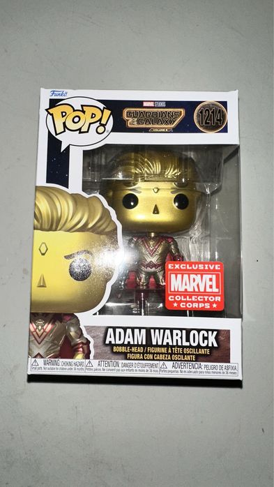 Funko pop gotg 3 adam warlock 1214 ayesha 1215 collector corps marvel