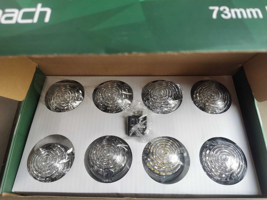 Kit completo farolins LED Defender piscas farois