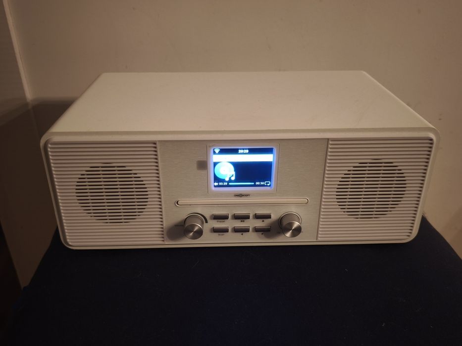Radio sieciowe DAB+ FM, internetowe OneConcept Streamo CD Bluetooth