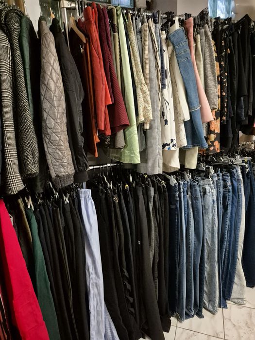 Odzież używana - likwidacja sklepu