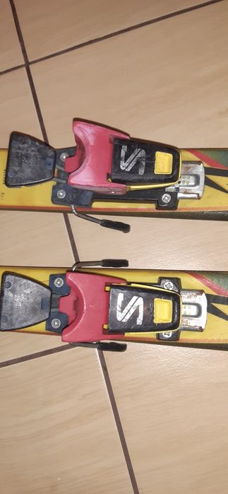 Narty VOLKI 110 cm SALOMON wiązania junior PRESTO JR. dzieci