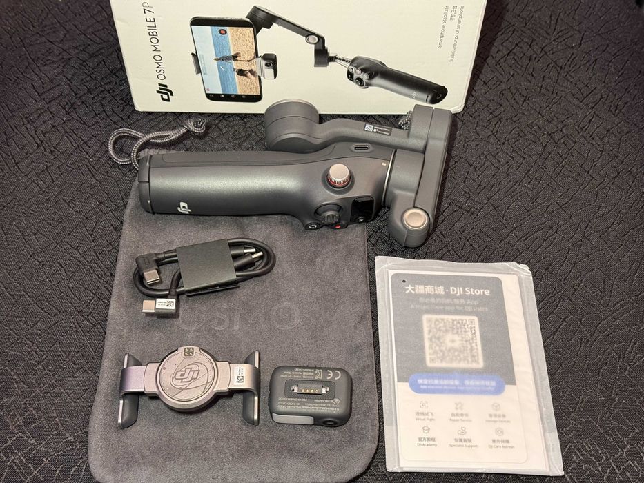 Стабілізатор DJI Osmo Mobile 7P (Pro версія з селфі палкою та модулем)