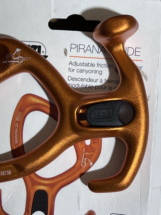 Petzl PIRANA GUIDE - Descensor Canyoning (NOVO na Caixa)