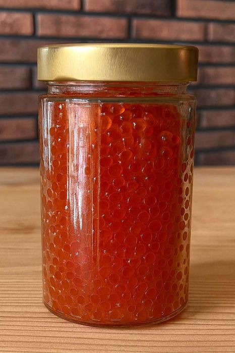 Икра кижуча зернистая солёная Ікра кижуча зерниста солона 0,5 кг