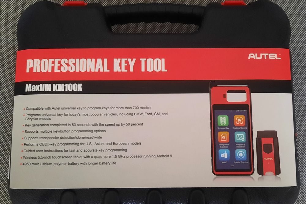 Maquina Autel para programação de chaves