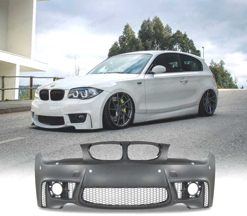 KIT CARROÇARIA BMW E87 LOOK 1M PDC