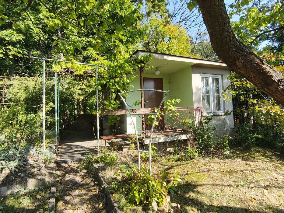Działka ROD 690 m² – murowany domek, piwnica, prąd, woda, drzewa owocowe – Grudziądz