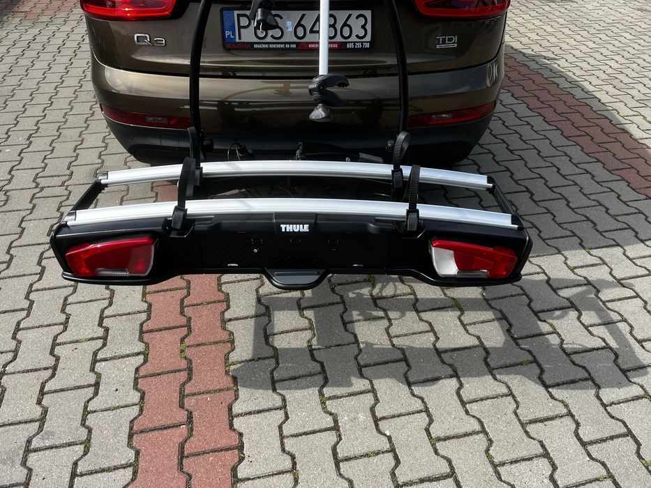 Bagaznik rowerowy na hak Thule VeloSpace xt2 938 powystawowy elektryki