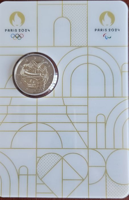 Paris'24 Olympic - Eiffel Tower/5€ O Conhecimento 2024/Direitos Humano