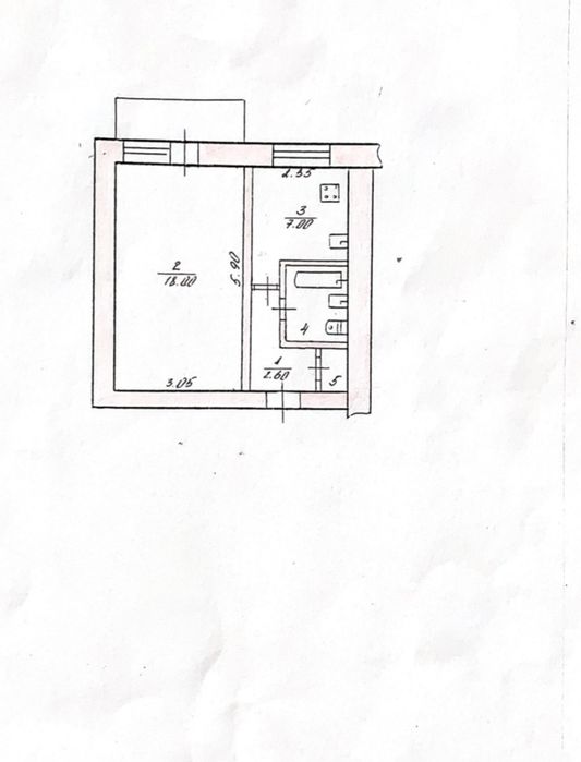 Продам   1 к.квартиру