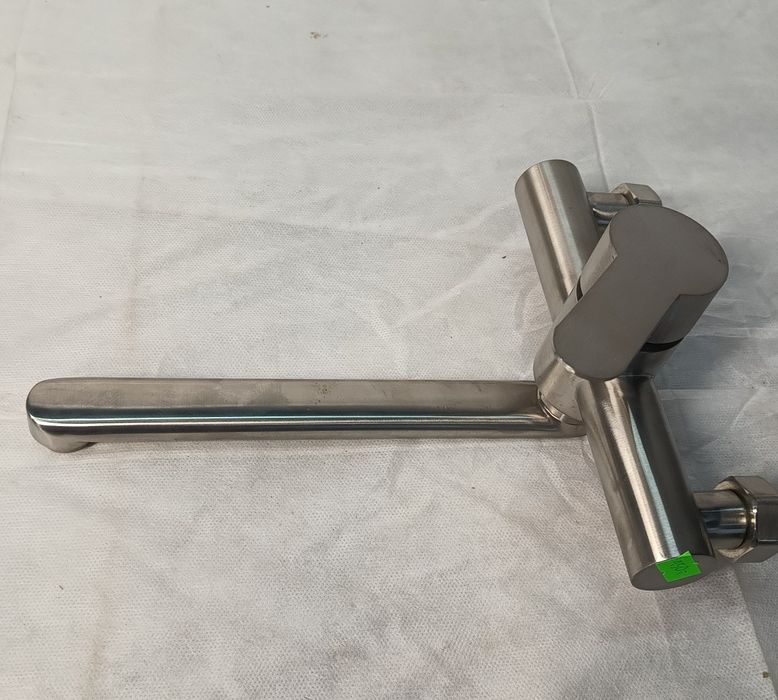 Bateria kuchenna ścienna Lupo stal NEO