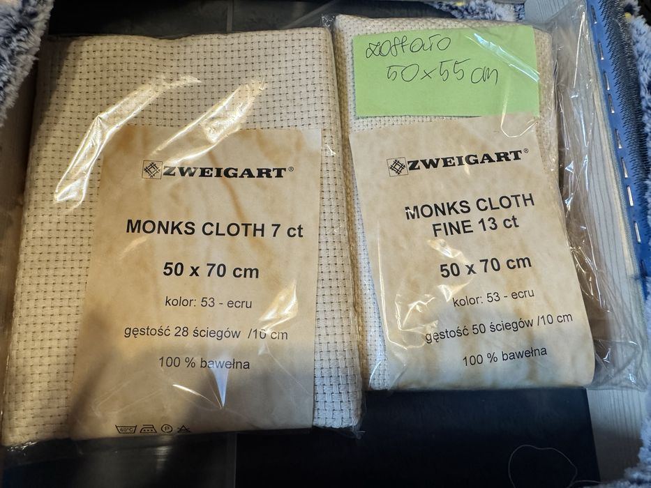 Rama Punch Needle monks cloth zweigart
