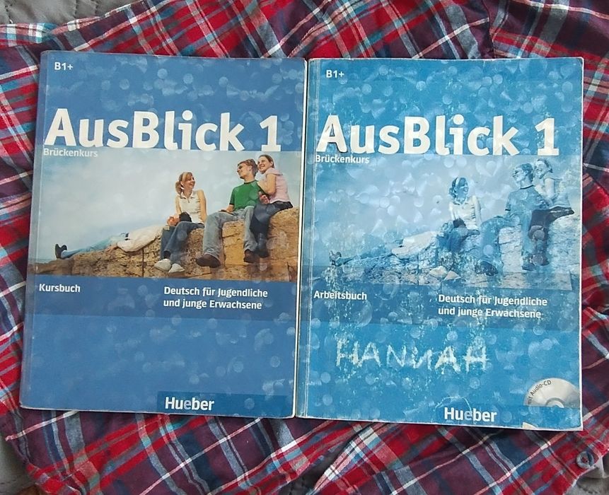 AusBlick 1 podręcznik i ćwiczenia Kursbuch+Arbeitsbuch Hueber