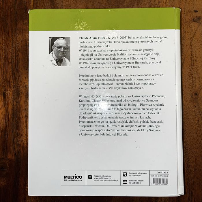 Biologia Villego wydanie VII