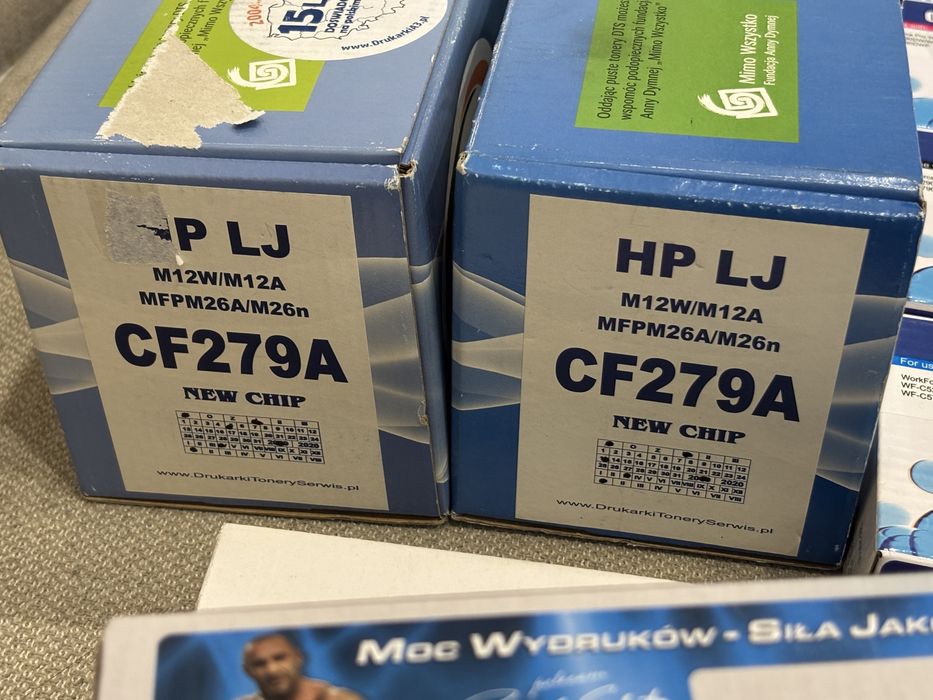 Nowe tonery i tusze do HP / Epson / Samsung