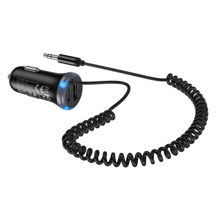 Borofone Odbiornik dźwięku Bluetooth AUX BC64 Contento czarny