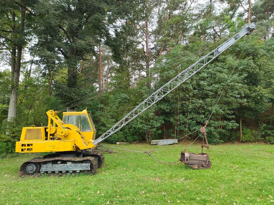 Waryński K-415  Koparka linowa Waryński K-415