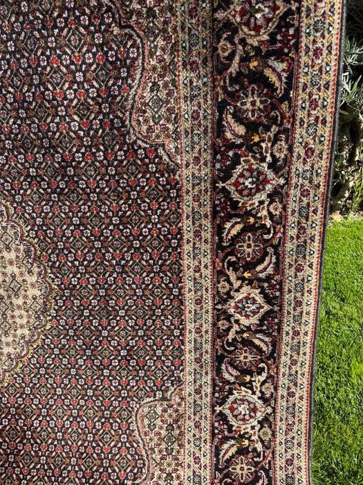 Nowy Kaszmir + Jedwab R. Tkany Dywan Perski Tabriz 300x210 gal. 27 tyś