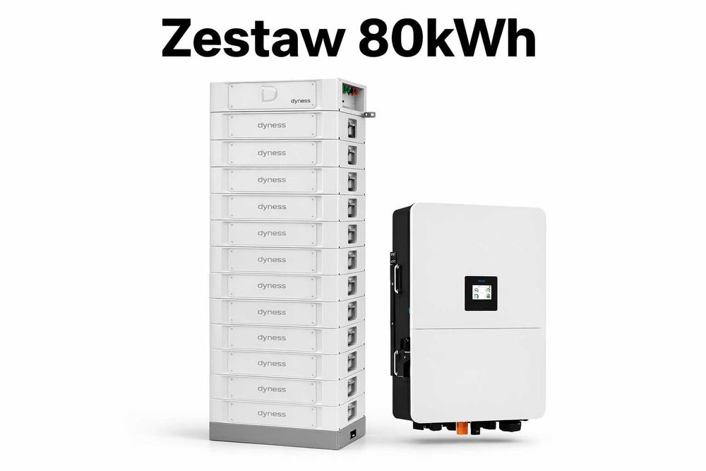 Zestaw Magazyn + Inwerter HV (80 kW + 107 kWh)