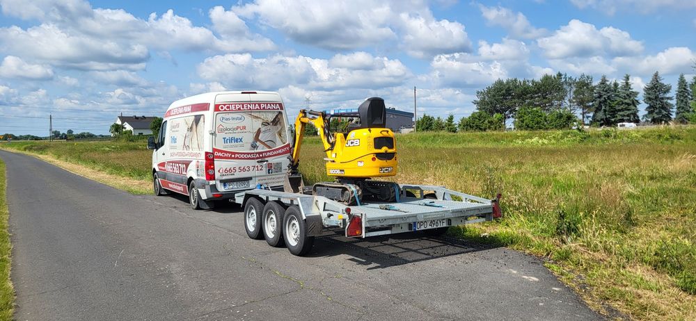 Jcb 8008 stan idealny mały przebieg FV 23% VAT