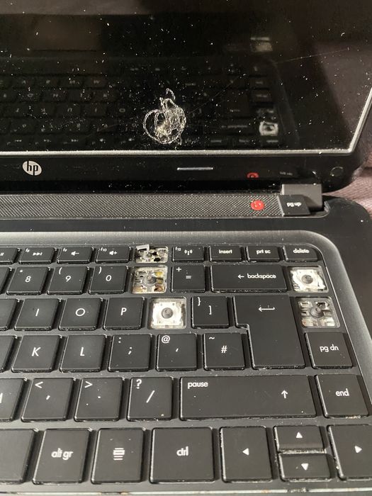 Ноутбук hp для запчасти