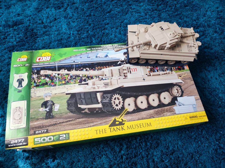 Cobi Mała Armia Tiger 131 Ciężki Czołg Niemiecki (2477)