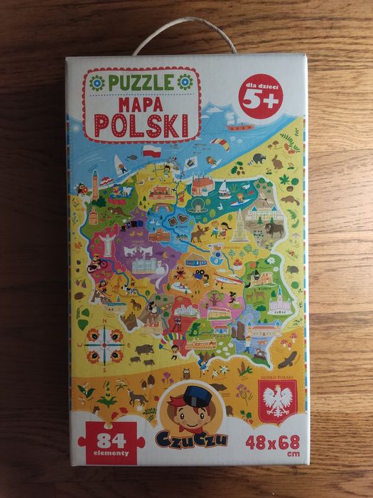 Puzzle mapa Polski