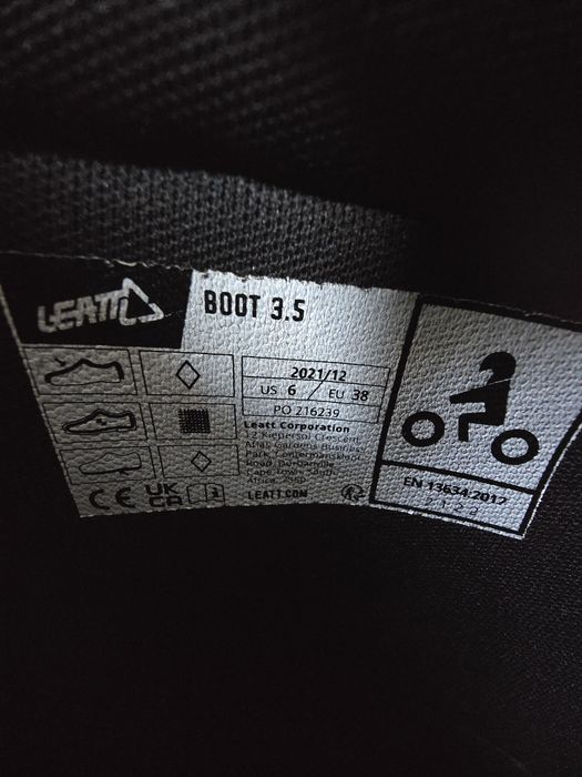 Buty leatt3.5 r38  b.dobr stan